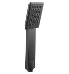 Rączka natryskowa, 1-funkcyjna, czarna Sinus Ferro (S170BL-B)
