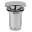 Zawór spustowy z przelewem, click-clack, 5/4", chrom Quadro Ferro (S284)