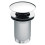 Zawór spustowy bez przelewu, click-clack, 5/4", chrom Rotondo Ferro (S285B)