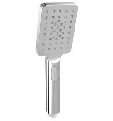 Rączka natryskowa, 3-funkcyjna, chrom Click Ferro (S350-B)