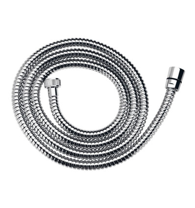 Wąż natryskowy w oplocie metalowym L - 175 cm, chrom Ferro (W07)