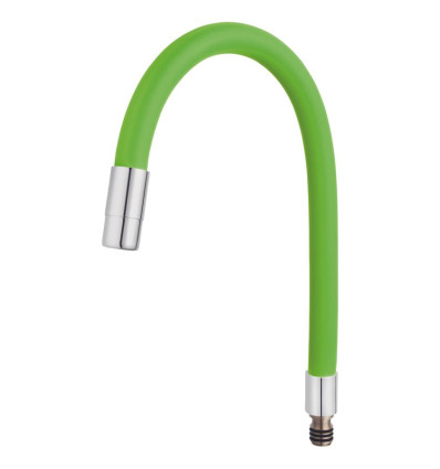 Wylewka Elastico do baterii zlewozmywakowej, zielona Elastico Ferro (W100G-B)