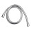 Wąż natryskowy PVC L - 150cm, srebrny Ferro (W40)