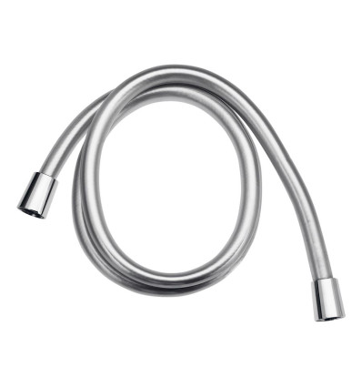 Wąż natryskowy PVC L - 150cm, srebrny Ferro (W40)