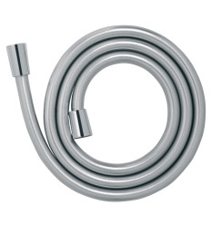 Wąż natryskowy PVC L - 150cm, srebrny połysk Ferro (W41)