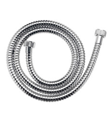 Wąż natryskowy w oplocie metalowym L - 200cm, chrom Ferro (W44)