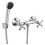Bateria natryskowa z zestawem natryskowym, chrom Retro Ferro (XR77)