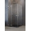 Kabina prysznicowa 80x90 Essenza Pro Brushed Nickel KDD Radaway (10096080-91-01L + 10096090-91-01R)