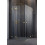 Kabina prysznicowa 80x90 Essenza Pro Brushed Gold KDD Radaway (10096080-99-01L + 10096090-99-01R)