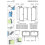Kabina prysznicowa 100x100 Essenza Pro Brushed Copper KDJ+S Radaway (10097310-93-01L + 10098100-01-01 + 10098100-01-01)