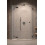 Kabina prysznicowa 100x100 Essenza Pro Brushed GunMetal KDJ+S Radaway (10097310-92-01L + 10098100-01-01 + 10098100-01-01)