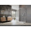 Kabina prysznicowa 90x100 Essenza Pro Brushed Nickel KDJ+S Radaway (10097390-91-01R + 10098100-01-01 + 10098100-01-01)