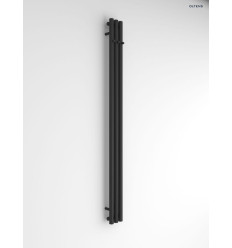 Grzejnik łazienkowy 180x15 cm czarny mat Stang Oltens (55011300)