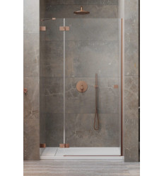 Drzwi prysznicowe 80 Lewe Essenza Pro Brushed Copper DWJ Radaway (10099080-93-01L)
