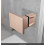 Drzwi prysznicowe 80 Lewe Essenza Pro Brushed Copper DWJ Radaway (10099080-93-01L)