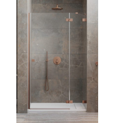 Drzwi prysznicowe 80 Prawe Essenza Pro Brushed Copper DWJ Radaway (10099080-93-01R)