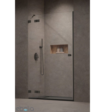 Drzwi prysznicowe 90 Lewe Essenza Pro Brushed GunMetal DWJ Radaway (10099090-92-01L)