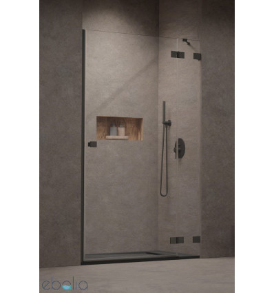 Drzwi prysznicowe 130 Prawe Essenza Pro Brushed GunMetal DWJ Radaway (10099130-92-01R)