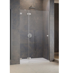 Drzwi prysznicowe 90 Lewe Essenza Pro Brushed Nickel DWJ Radaway (10099090-91-01L)
