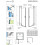 Drzwi prysznicowe 100 Lewe Essenza Pro Brushed Nickel DWJ Radaway (10099100-91-01L)
