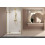 Drzwi prysznicowe 80 Lewe Essenza Pro Brushed Gold DWJ Radaway (10099080-99-01L)