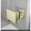 Drzwi prysznicowe 90 Lewe Essenza Pro Brushed Gold DWJ Radaway (10099090-99-01L)
