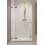 Drzwi prysznicowe 100 Lewe Essenza Pro Brushed Gold DWJ Radaway (10099100-99-01L)