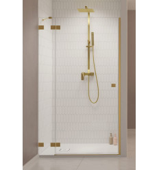 Drzwi prysznicowe 100 Lewe Essenza Pro Brushed Gold DWJ Radaway (10099100-99-01L)