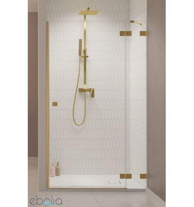 Drzwi prysznicowe 120 Prawe Essenza Pro Brushed Gold DWJ Radaway (10099120-99-01R)