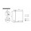 Kabina walk-in 60x23x200 Eventa Gold Shine New Trendy (EXK-4849 + EXK-4860)