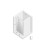 Drzwi wnękowe 80 lewe Eventa Black Chrome New Trendy (EXK-6127)