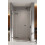 Drzwi wnękowe 110 lewe Eventa Black Chrome New Trendy (EXK-6137)