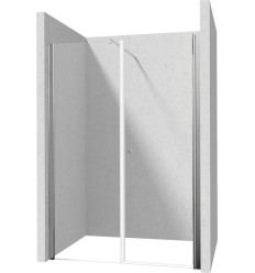 Drzwi wahadłowe 80 cm + ścianka 40 cm Kerria Deante (KTSW042P + KTS 084P + KTS 011X)