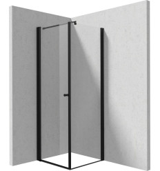 Kabina narożna: ścianka 110 cm + drzwi wahadłowe 70 cm Kerria Deante (KTSWN47P + KTS N31P)