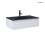 Zestaw umywalka z szafką 80 cm czarny mat/szary mat Vernal Oltens (68007700)
