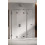 Kabina przyścienna 80x80 Eventa Black Chrome New Trendy (EXK-6248)