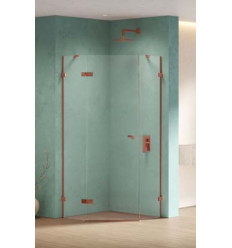 Kabina pięciokątna 90x90 Eventa Copper Shine New Trendy (EXK-6515)