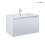 Zestaw umywalka z szafką 80 cm biały/szary mat Vernal Oltens (68014700)