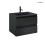 Zestaw umywalka z szafką 60 cm czarny mat Vernal Oltens (68036300)