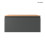 Szafka 100 cm podumywalkowa wisząca z blatem grafit mat/dąb Vernal Oltens (68113400)