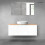 Zestaw mebli łazienkowych 120 cm z blatem Vernal Oltens (68252000)