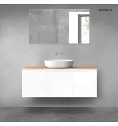 Zestaw mebli łazienkowych 120 cm z blatem Vernal Oltens (68252000)