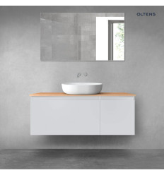 Zestaw mebli łazienkowych 120 cm z blatem Vernal Oltens (68252700)