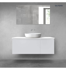 Zestaw mebli łazienkowych 120 cm z blatem Vernal Oltens (68254700)