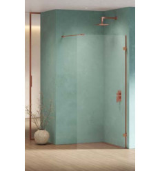 Kabina walk-in 50x200 Eventa Black Chrom New Trendy (EXK-6293)