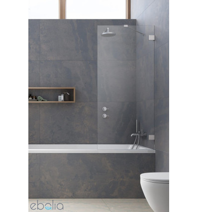 Parawan nawannowy 100 Essenza Pro Brushed Nickel PNJ II Radaway (10101100-91-01)