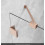 Parawan nawannowy 100 Essenza Pro Brushed Copper PND II Radaway (10102100-93-01L)