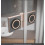 Parawan nawannowy 100 Essenza Pro Brushed Copper PND II Radaway (10102100-93-01R)