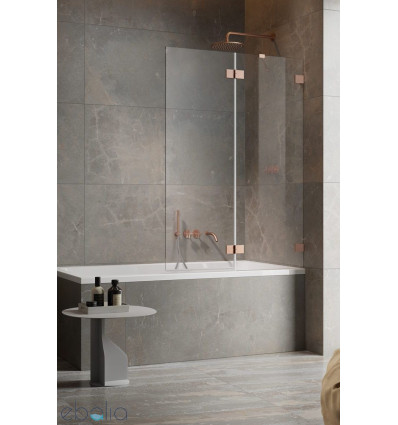 Parawan nawannowy 100 Essenza Pro Brushed Copper PND II Radaway (10102100-93-01R)