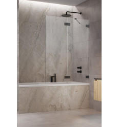 Parawan nawannowy 100 Essenza Pro Brushed GunMetal PND II Radaway (10102100-92-01R)